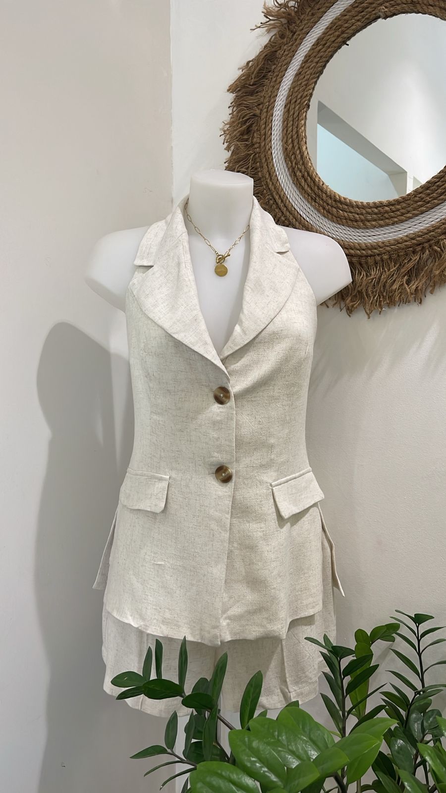 Ensemble Lin Blazer & Short