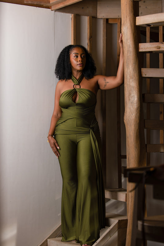 Combinaison Pantalon drapé